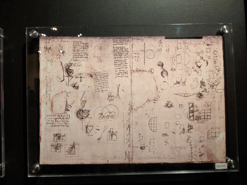 Illustration for article titled Pictures from the Reagan Library: The da Vinci Exhibit